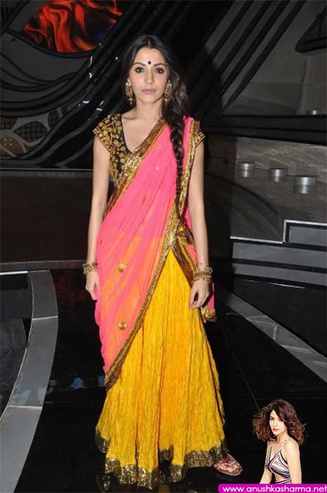 Anushka Sharma in sari